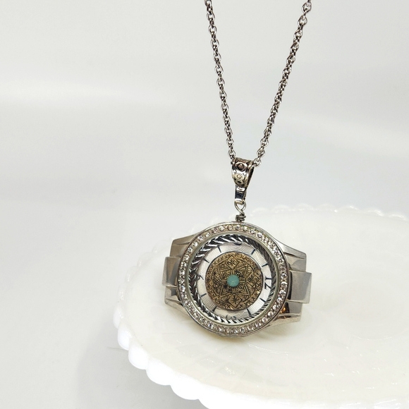 Hand Crafted Jewelry - Hand Crafted Necklace From Watch & Jewelry Parts